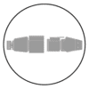 Connectorized for single connection point (77)